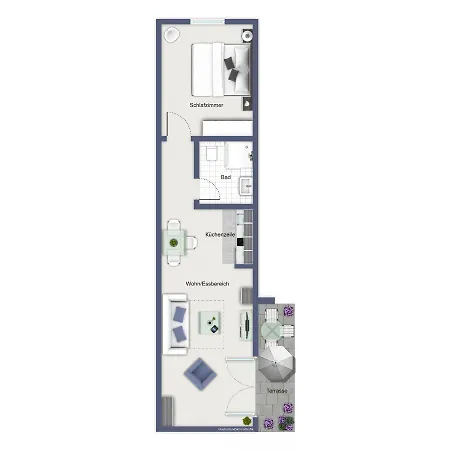 Διαμέρισμα Strandstrasse 16 14 *